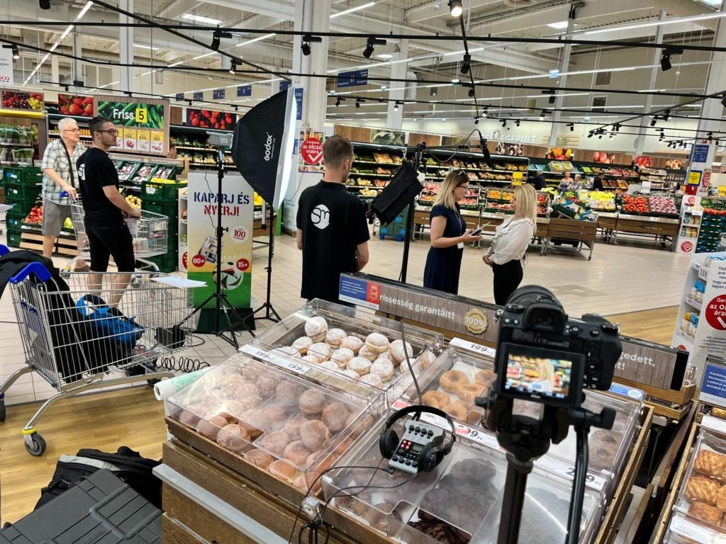 reklámfilm forgatás Tesco